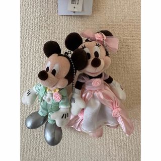 ディズニー(Disney)の新品未使用　ミッキー　ミニー　人形　結婚式　ウェディングドール(ウェルカムボード)