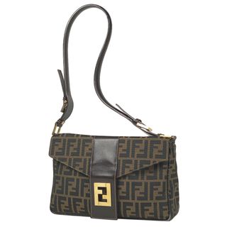 フェンディ(FENDI)のフェンディ ズッカ柄 ショルダーバッグ レディース 【中古】(ショルダーバッグ)