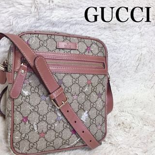 希少 GUCCI グッチ GGスプリームスター ショルダーバッグ ボックスPVC