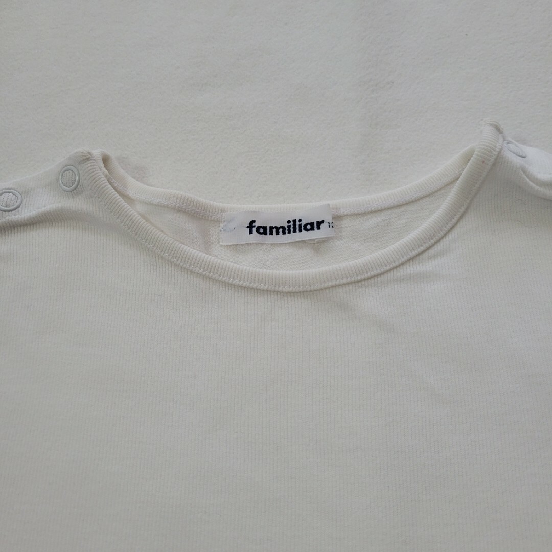familiar(ファミリア)のused　ファミリア　Tシャツ　120 キッズ/ベビー/マタニティのキッズ服女の子用(90cm~)(Tシャツ/カットソー)の商品写真