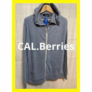 カルベリーズ(CAL.Berries)の新品 CAL.Berries カルベリーズ パーカー 薄手 アメリカ製 おしゃれ(パーカー)