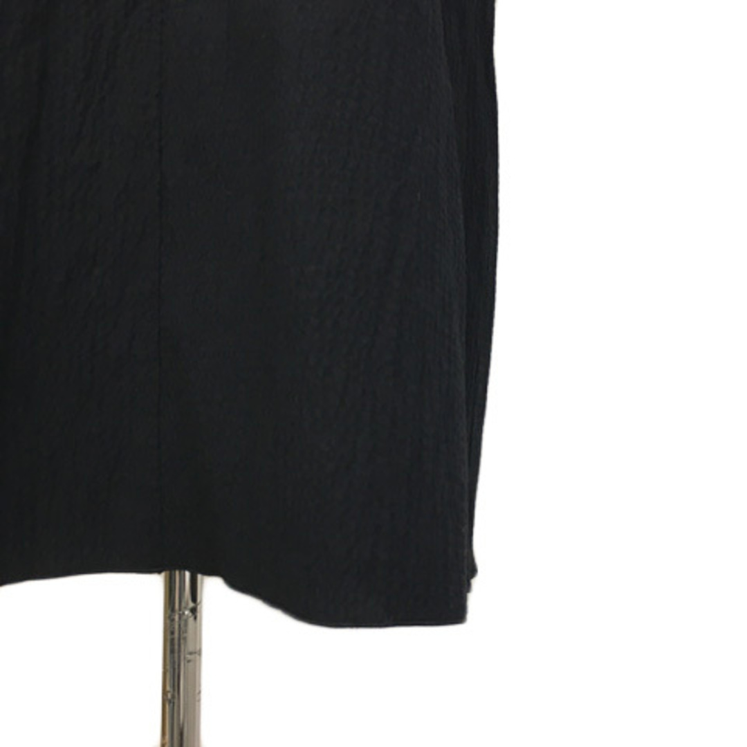 NOLLEY'S(ノーリーズ)のノーリーズ ブラウス カットソー プルオーバー クルーネック 半袖 38 黒 レディースのトップス(シャツ/ブラウス(半袖/袖なし))の商品写真