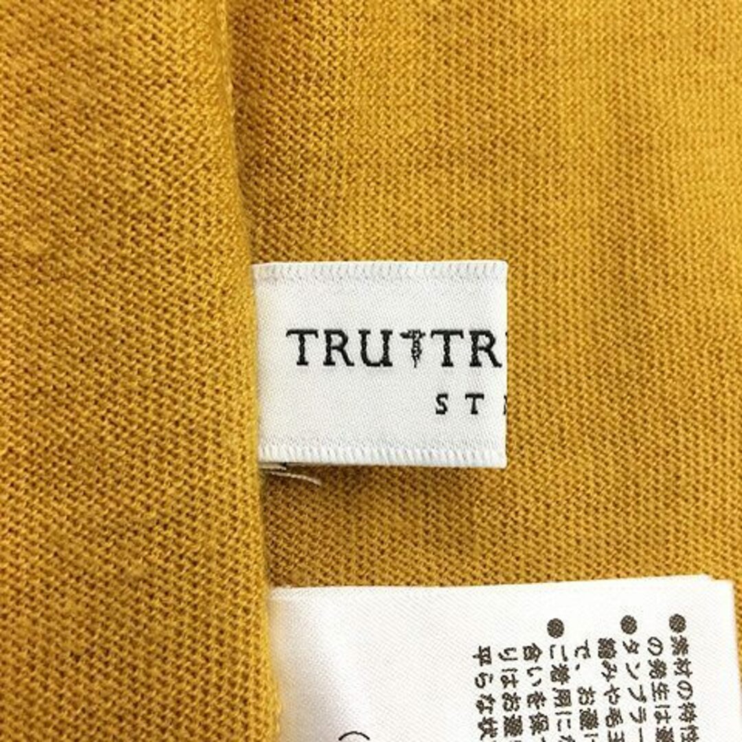 Trussardi(トラサルディ)のトラサルディ TRU TRUSSARDI STILE セーター 長袖 38 黄 レディースのトップス(ニット/セーター)の商品写真