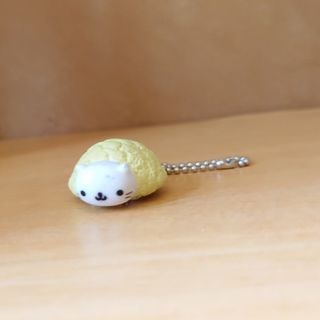 サンエックス(サンエックス)の【訳あり】　にゃんにゃんにゃんこ　チャーム　メロンパン　ローソン(キャラクターグッズ)