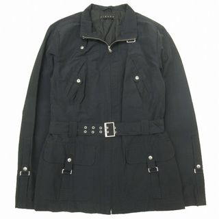 シスレー(Sisley)のシスレー コットン × ナイロン ベルテッド ショート ジャケット BLM4(ブルゾン)