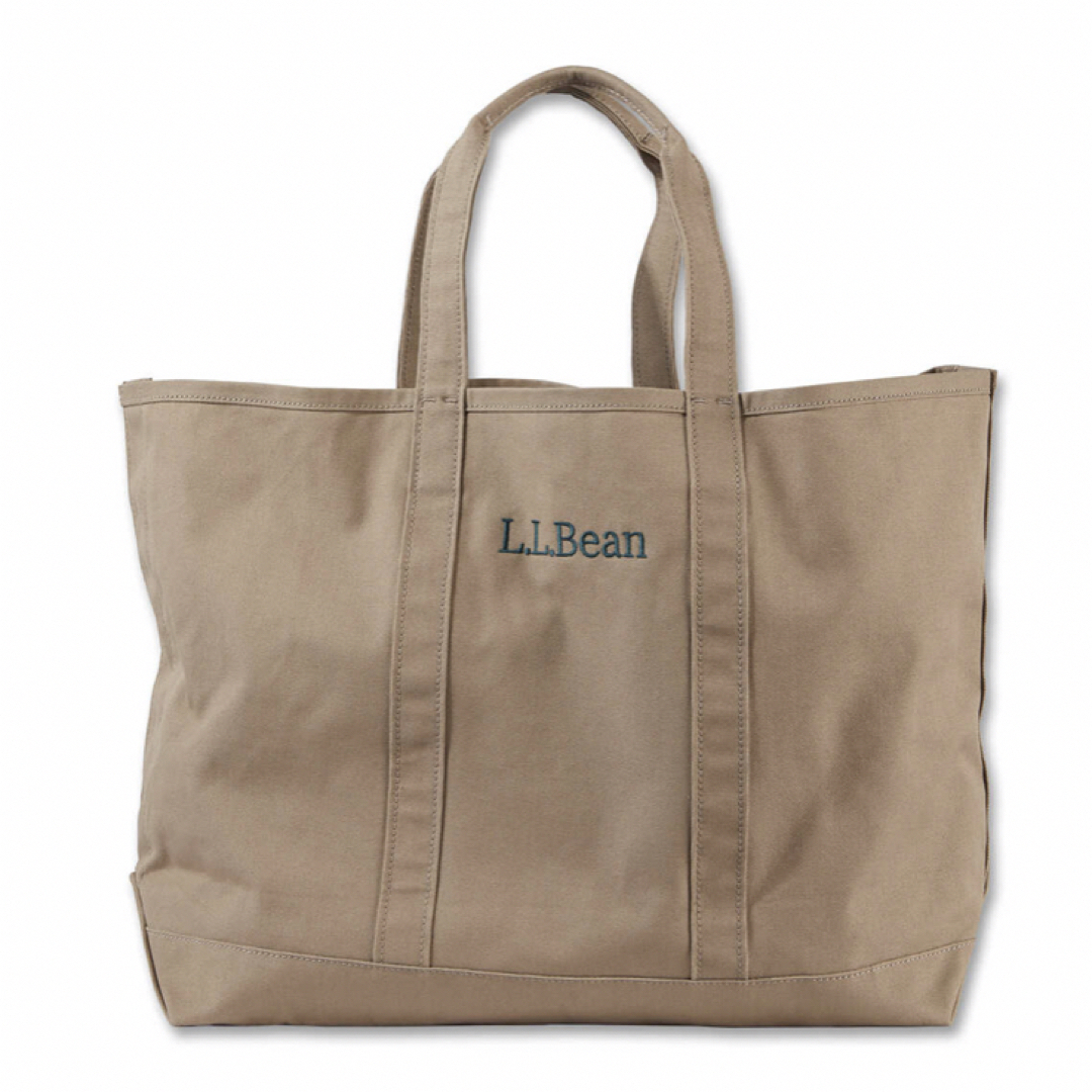 L.L.Bean(エルエルビーン)の【新品・タグ付き】L.L.Bean  グローサリートート  ベージュ　カトラリー レディースのバッグ(トートバッグ)の商品写真