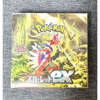 スカーレットex 未開封BOX ポケモンカード(Box/デッキ/パック)