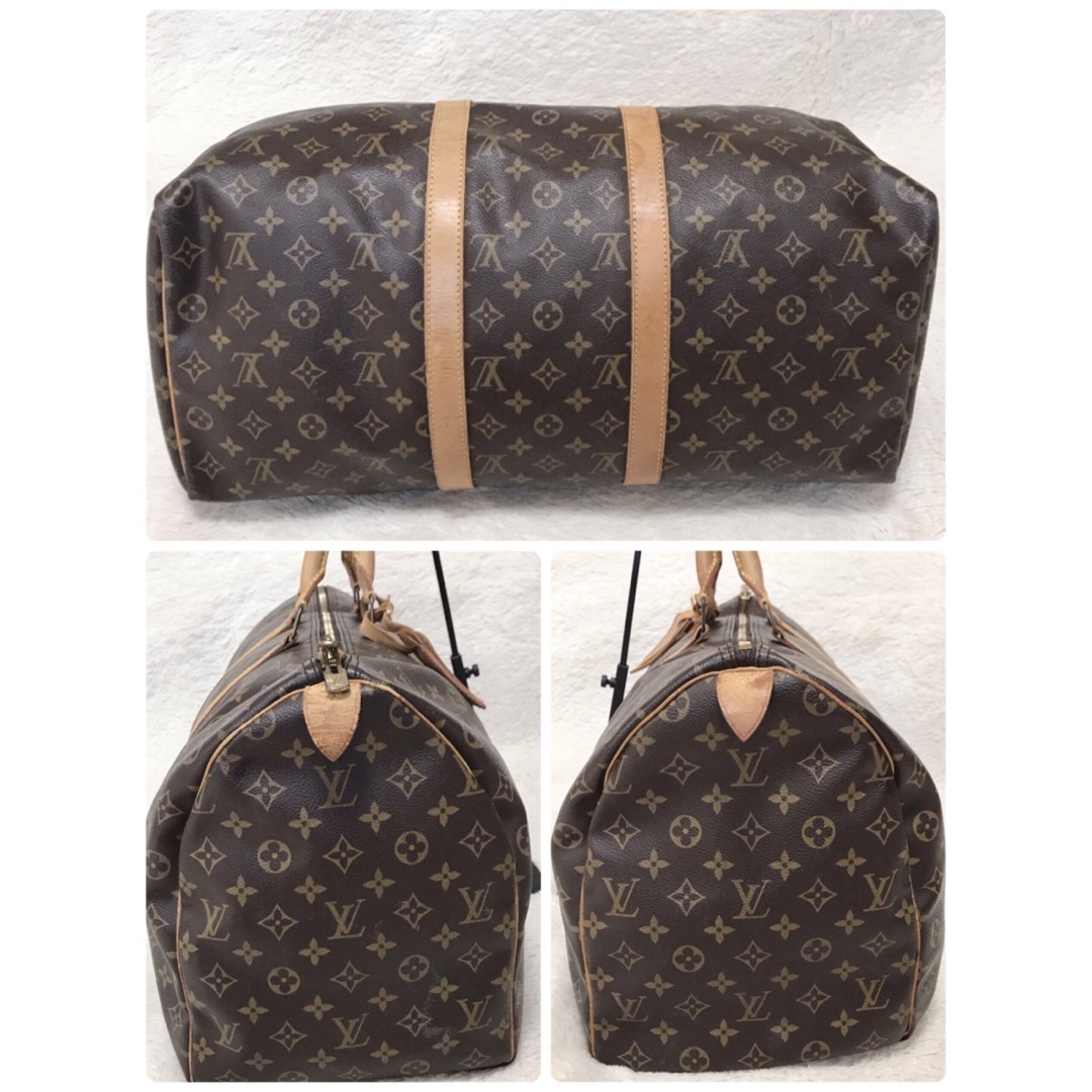 美品 VUITTON 特大サイズ モノグラム キーポル50 ボストンバッグ 美品 VUITTON 特大サイズ モノグラム キーポル50 ボストンバッグ