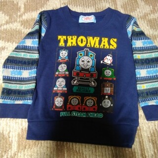 トーマス(THOMAS)の子供服   トーマス   裏起毛トレーナー  100cm(Tシャツ/カットソー)