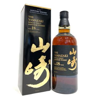 サントリー(サントリー)の★未開栓 サントリー 山崎18年 シングルモルトウイスキー 43% 700ml (ウイスキー)