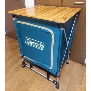 【希少廃盤品】Coleman　コールマン　ナチュラルウッド　フォルダブルシェルフ