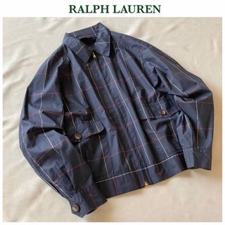 ラルフローレン(Ralph Lauren)のラルフローレン チェック スイングトップ ジップブルゾン ドリズラージャケット(ブルゾン)