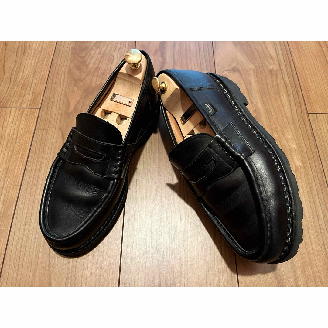 46800Paraboot Reims サイズ5H NOIR ブラック パラブーツ ランス