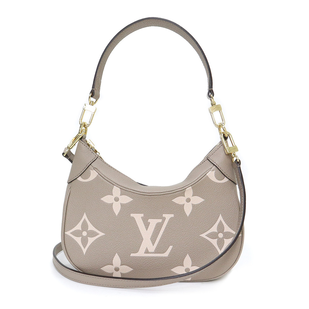 LOUIS VUITTON(ルイヴィトン)のルイ ヴィトン バガテル NM 2way ショルダーバッグ 斜め掛け モノグラムアンプラント レザー トゥルトレール ベージュ ゴールド金具 M46112 LOUIS VUITTON（未使用　展示品） レディースのバッグ(ショルダーバッグ)の商品写真