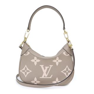 ルイヴィトン(LOUIS VUITTON)のルイ ヴィトン バガテル NM 2way ショルダーバッグ 斜め掛け モノグラムアンプラント レザー トゥルトレール ベージュ ゴールド金具 M46112 LOUIS VUITTON（未使用　展示品）(ショルダーバッグ)