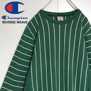 チャンピオン(Champion)の【REVERSE WEAVE】チャンピオン　袖ロゴ入り長袖Tシャツ　H714(Tシャツ/カットソー(半袖/袖なし))