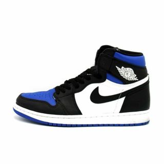 ナイキ(NIKE)のナイキ NIKE ■ 【 AIR JORDAN 1 RETRO HIGH OG Royal Toe 555088 041 】 エア ジョーダン 1 ハイ ロイヤル トゥ 2020 スニーカー　w18234(スニーカー)