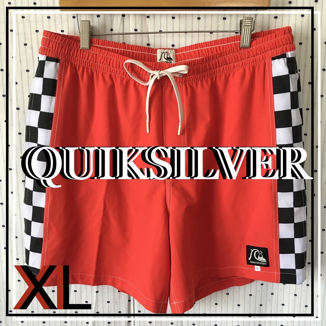 QUIKSILVER(クイックシルバー)のQUIKSILVERクイックシルバーUS限定SURFトランクス海パン水着ＸＬ メンズの水着/浴衣(水着)の商品写真