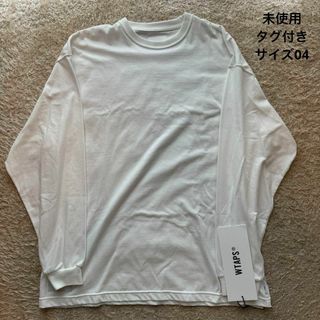 ダブルタップス(W)taps)の【未使用】WTAPS ロンT X04サイズ ホワイト Y2K 希少品 入手困難(Tシャツ/カットソー(七分/長袖))