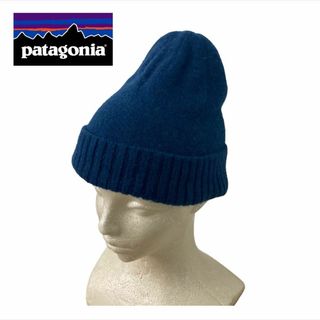 □ patagonia ピスタグ付き折り返しビーニー サイズフリー