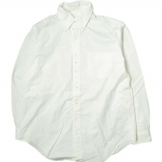 クラス(Class)のCLASS クラス 日本製 10 Button Cotton Shirts コットンツイルBDシャツ CBGS12UNIA 2 ホワイト 長袖 ボタンダウン トップス【中古】【CLASS】(シャツ)