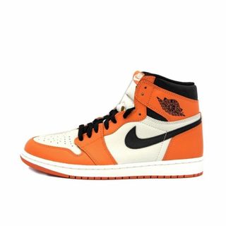 ナイキ(NIKE)のナイキ NIKE ■ 【 AIR JORDAN 1 RETRO HIGH OG OG Reverse Shattered Backboard 555088 113 】 エア ジョーダン 1 レトロ ハイ リバース シャッタード バックボード シャタバ2.0 スニーカー　w17541(スニーカー)