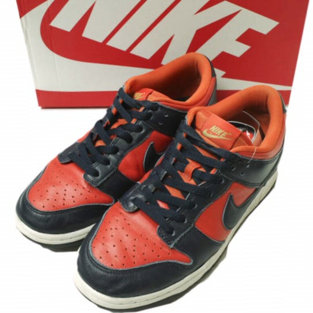 NIKE(ナイキ)のNIKE ナイキ DUNK LOW SP ダンクロー CU1727-800 US9(27cm) UNIVERSITY ORANGE/MARINE-MARINE スニーカー シューズ【中古】【NIKE】 メンズの靴/シューズ(スニーカー)の商品写真