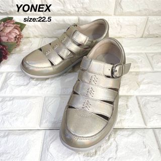 YONEX ヨネックス　ストラップスニーカー パワークッション 22.5