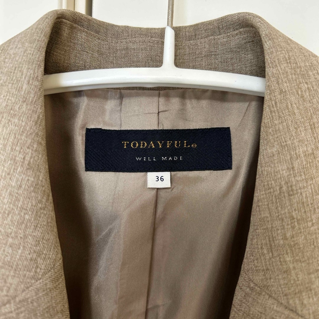 TODAYFUL(トゥデイフル)の【muni様専用】TODAYFUL ジャケット レディースのジャケット/アウター(テーラードジャケット)の商品写真