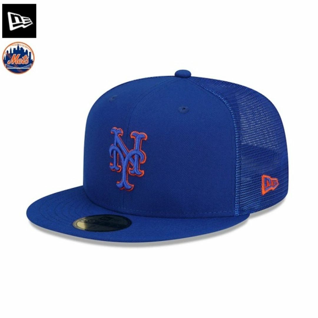 NEW ERA(ニューエラー)の★送料無料★UK直輸入★ニューエラ★メッツ BP 59FIFTY キャップ★青橙 メンズの帽子(キャップ)の商品写真