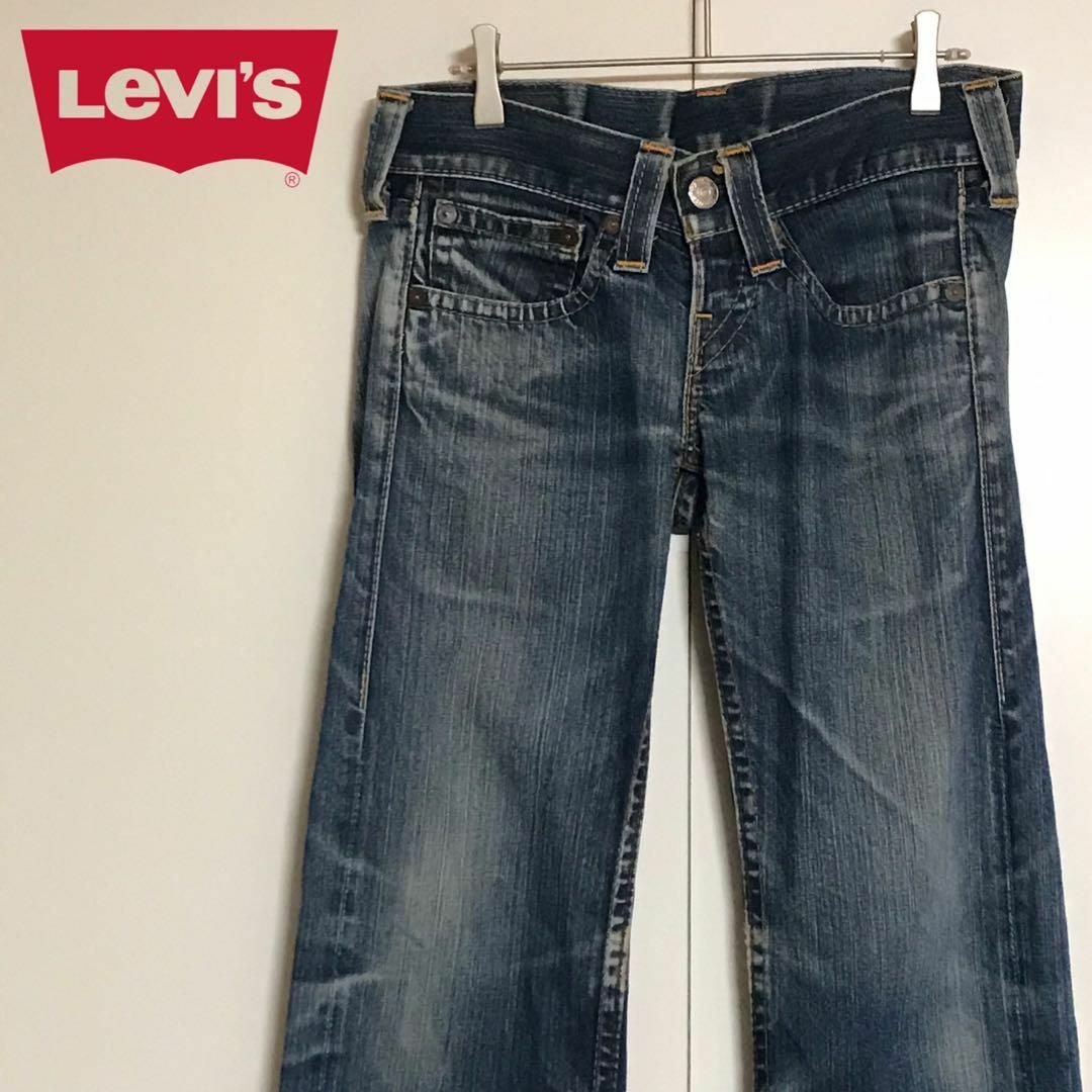 Levi's(リーバイス)の【最高の色落ち】リーバイス　ストレートデニムパンツ　ローライズ　H729 レディースのパンツ(デニム/ジーンズ)の商品写真