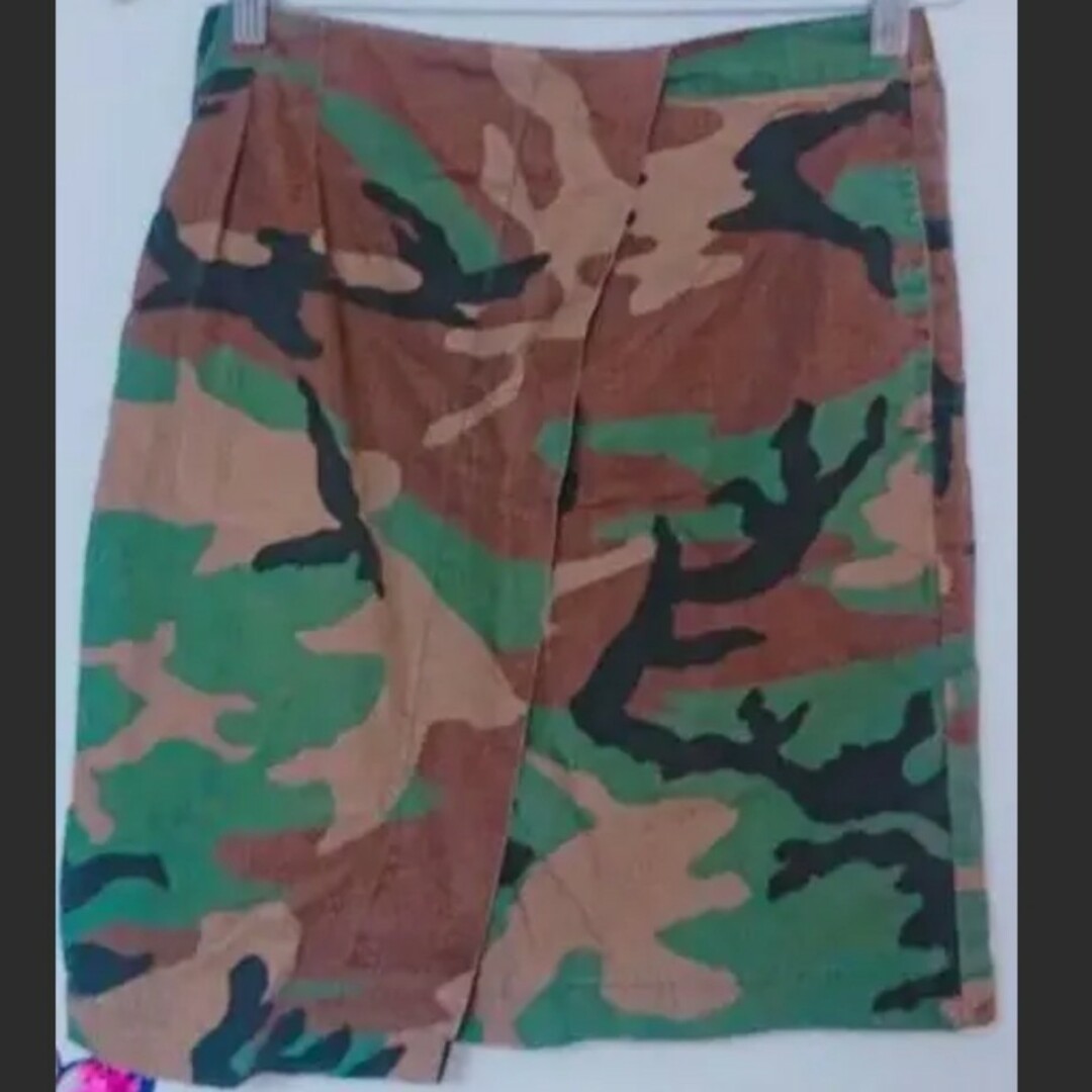 UNITED ARROWS(ユナイテッドアローズ)のユナイテッドアローズ 迷彩スカート レディースのスカート(ひざ丈スカート)の商品写真