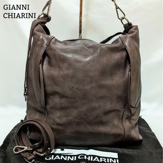 GIANNI CHIARINI - ☆極美品 ジャンニキャリーニ アリファS ショルダー 