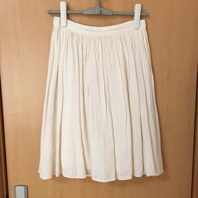 URBAN RESEARCH(アーバンリサーチ)のアーバンリサーチドアーズ リネンスカート レディースのスカート(ひざ丈スカート)の商品写真