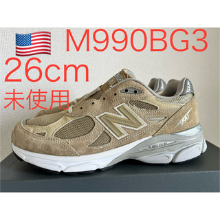 ニューバランス(New Balance)の貴重！未使用タグ付！NEW BALANCE M990BG3 992 993(スニーカー)