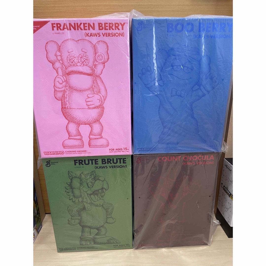 MEDICOM TOY(メディコムトイ)のKAWS GENERAL MILLS MONSTERS エンタメ/ホビーのフィギュア(その他)の商品写真