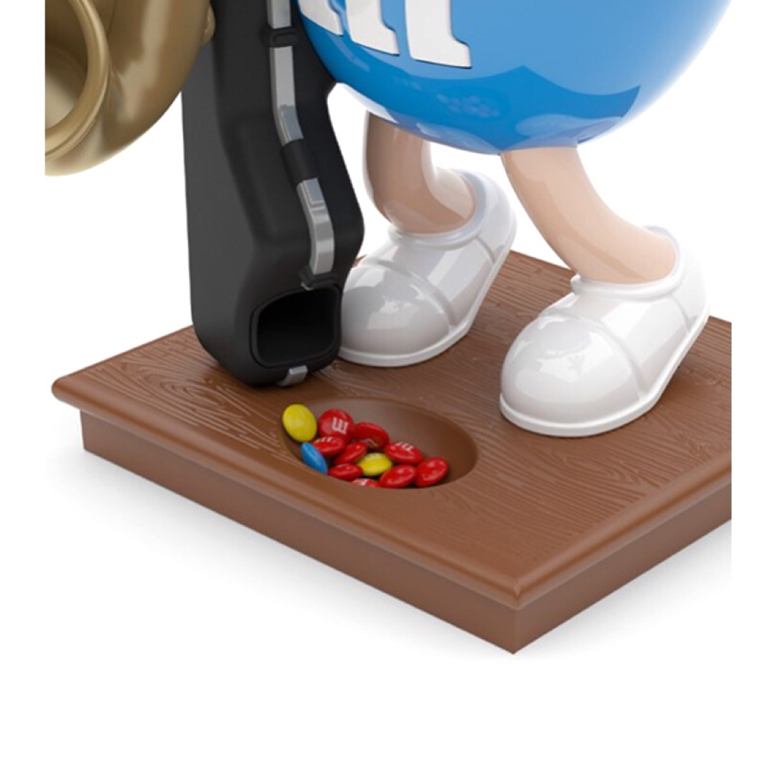 M&M's サックスフォン・ディスペンサー エンタメ/ホビーのおもちゃ/ぬいぐるみ(キャラクターグッズ)の商品写真