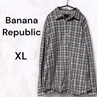 バナナリパブリック(Banana Republic)の【90s】 Banana republic チェックシャツ　長袖　(シャツ)