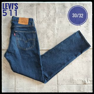 リーバイス(Levi's)の【B124】USA古着 リーバイス 511 W30 L32 デニム スリム(デニム/ジーンズ)