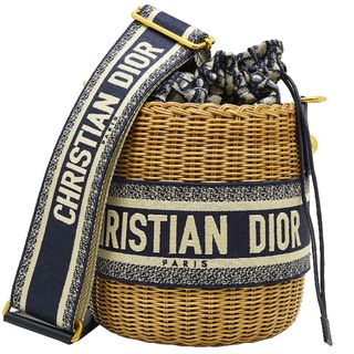 クリスチャンディオール(Christian Dior)のクリスチャンディオール オブリーク ウィッカーバケットバッグ M7600CMVO(ショルダーバッグ)