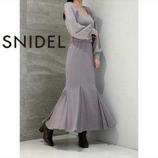 スナイデル(SNIDEL)の■ Snidel Knitted Docking Mermaid Dress(ロングワンピース/マキシワンピース)