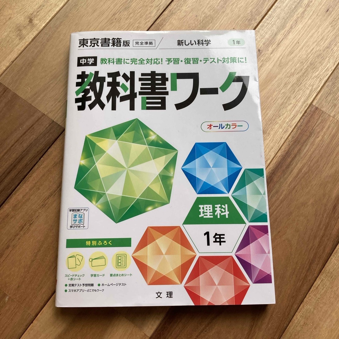 中学教科書ワーク東京書籍版理科１年 エンタメ/ホビーの本(語学/参考書)の商品写真