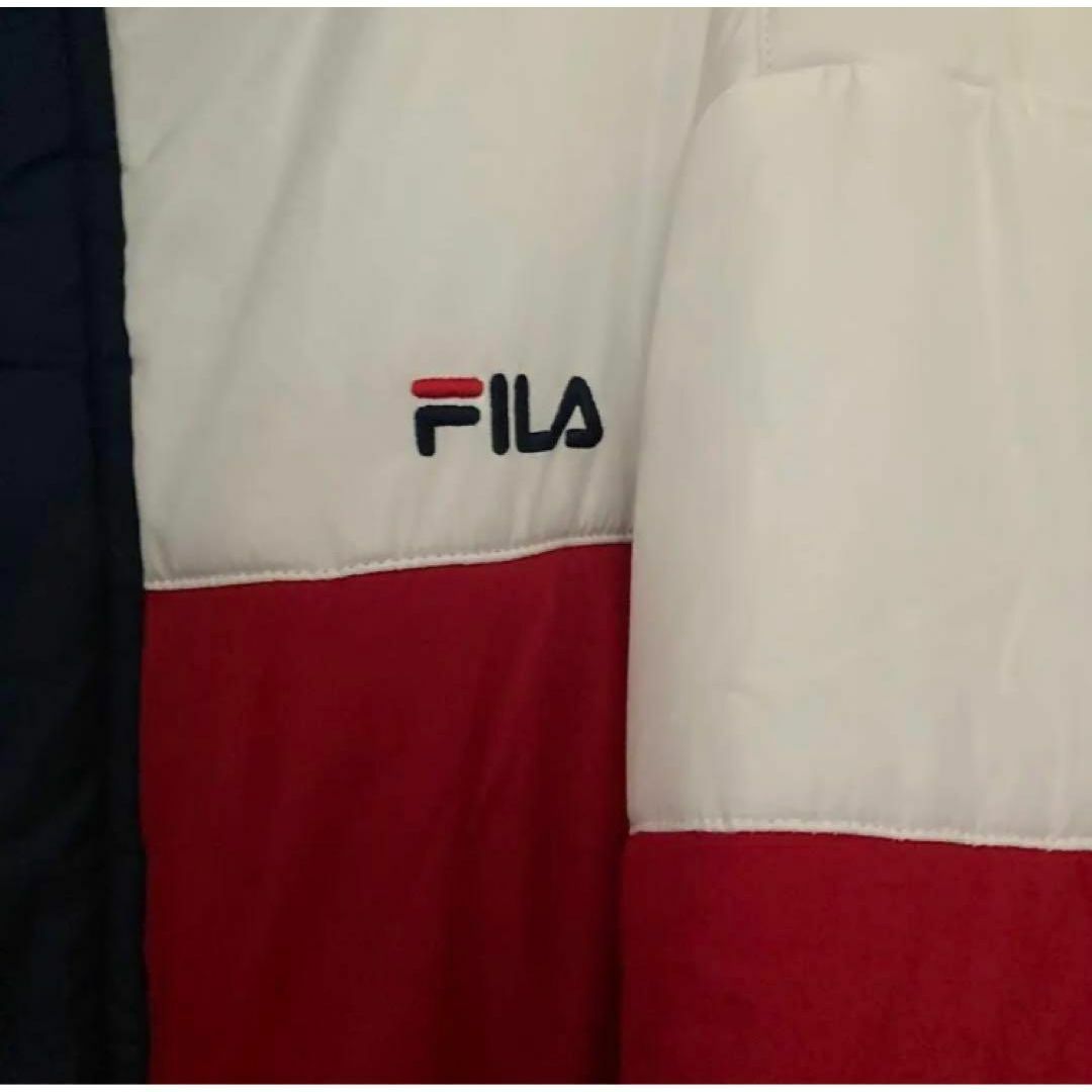 FILA(フィラ)の【FILA】　バイカラー中綿ジャケット　アウター　ユニセックス　M  あったか◎ レディースのジャケット/アウター(ダウンジャケット)の商品写真