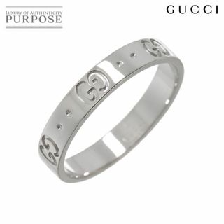 グッチ(Gucci)のグッチ GUCCI アイコン #18 リング K18 WG ホワイトゴールド 750 指輪 VLP 90224305(リング(指輪))