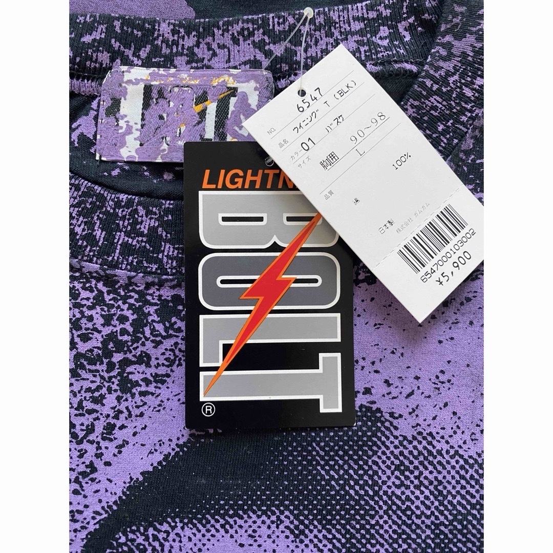 Lightning Bolt(ライトニングボルト)の新品 ライトニングボルト Tシャツ 半袖 バスケ バスケット 日本製 メンズのトップス(Tシャツ/カットソー(半袖/袖なし))の商品写真