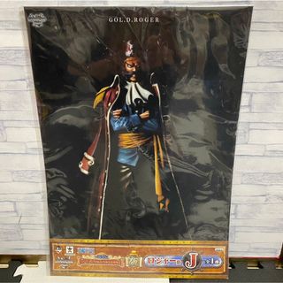 BANPRESTO - ONEPEACE クリアポスター ワンピース ゴールド・ロジャー 海賊王