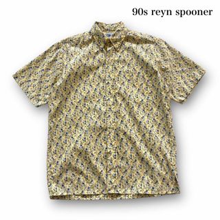 Reyn Spooner - 【reyn spooner】90s レインスプーナー リバースプリント半袖シャツ