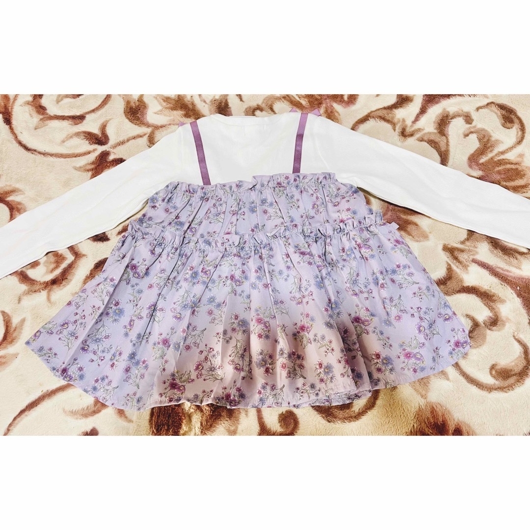 anyFAM(エニィファム)のanyfam チュニック キッズ/ベビー/マタニティのキッズ服女の子用(90cm~)(Tシャツ/カットソー)の商品写真