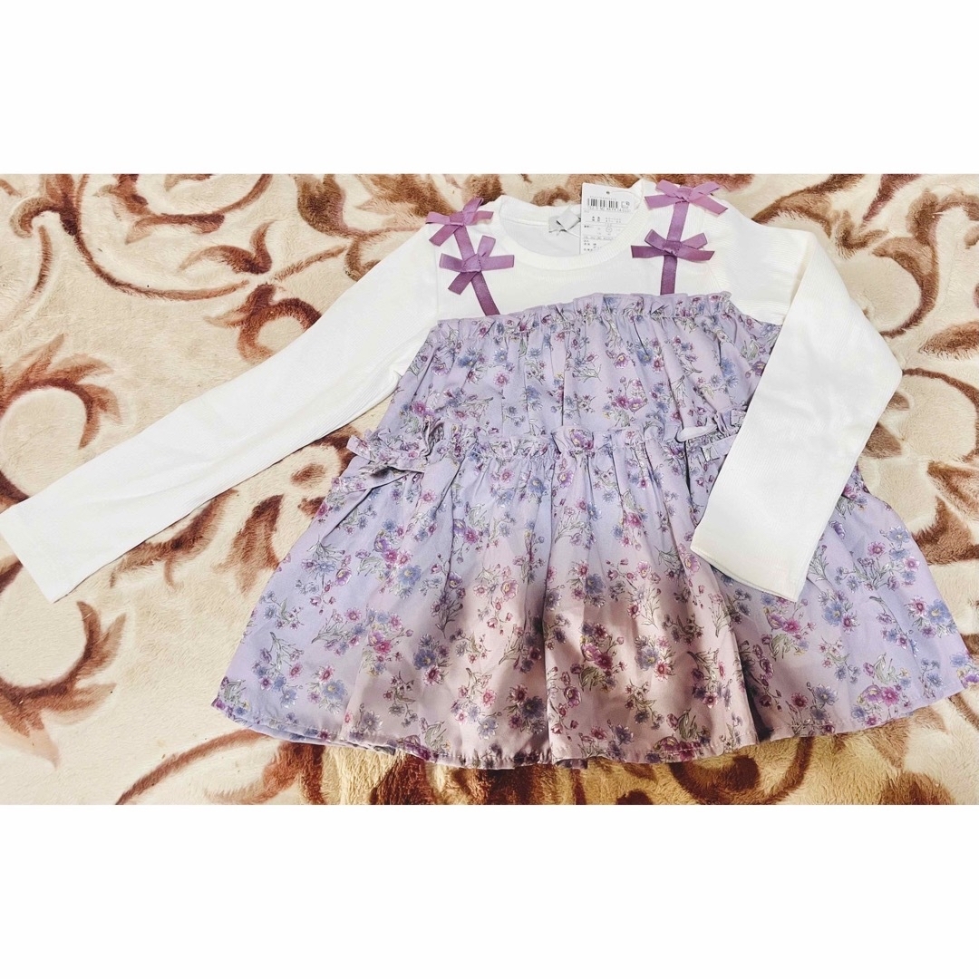 anyFAM(エニィファム)のanyfam チュニック キッズ/ベビー/マタニティのキッズ服女の子用(90cm~)(Tシャツ/カットソー)の商品写真