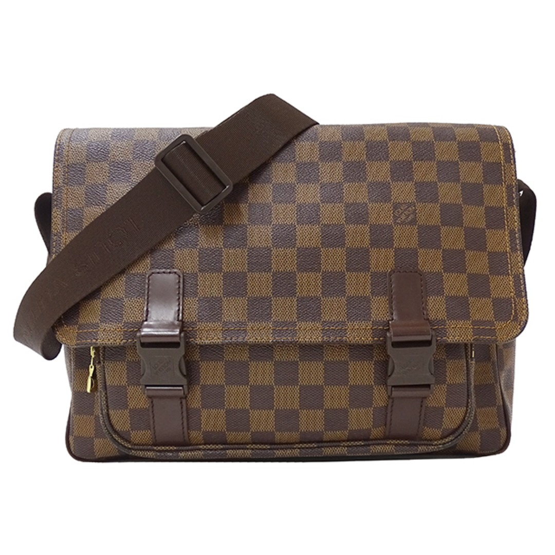 LOUIS VUITTON(ルイヴィトン)のルイ・ヴィトン LOUIS VUITTON バッグ ダミエ メンズ ブランド ショルダーバッグ メッセンジャーメルヴィ―ル ブラウン N51125 A4 大きめ 肩がけ 斜めがけ おしゃれ おでかけ 茶 カジュアル 【中古】 メンズのバッグ(ショルダーバッグ)の商品写真